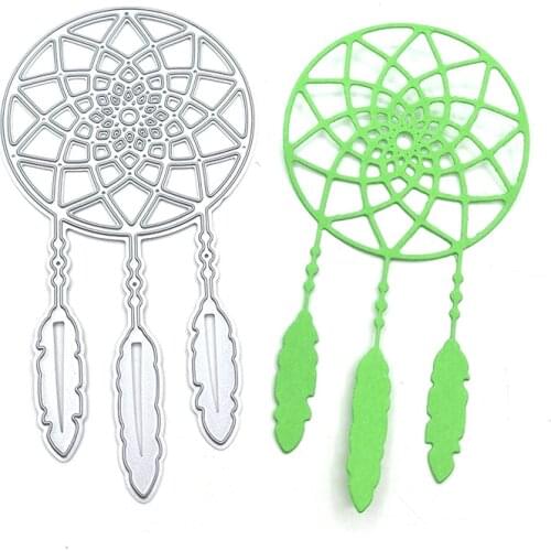 Julyarts Dreamcatcher Dies Scrapbooking Embossing Die Cuts for Card Making For DIY Scrapbooking Decorative Embossing Handcraft