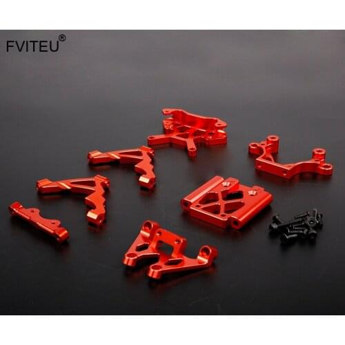 FVITEU CNC Alloy Front Bulk Head Kits for 1/5 HPI ROVAN KM BAJA 5B 5T 5SC King Motor