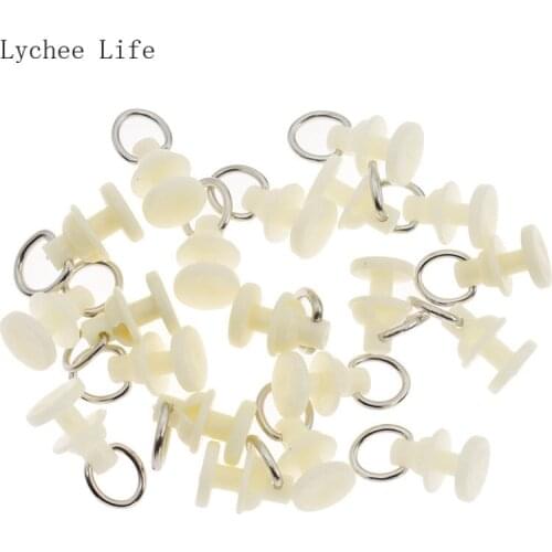 Lychee Life 20Pcs/lot Plastic Curtain Track Glider Rail Curtain Hook Rollers Tracks Diy Sewing Accessories