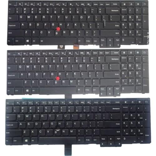 New US keyboard for lenovo IBM Thinkpad E540 E545 E531 T540 T540P W540 W541 W550sseries US laptop Keyboard 04Y2426