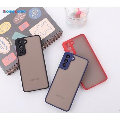 Shockproof Matte Silicone Phone Case For Samsung Galaxy A10 A30 A50 A70 A71 A51 A52 S8 S9 S10 S10 Plus S21 Back Cover