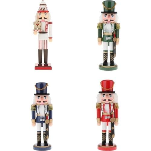 Christmas Decorations Nuts Wooden Crackers Soldier Puppet 35cm Decoration