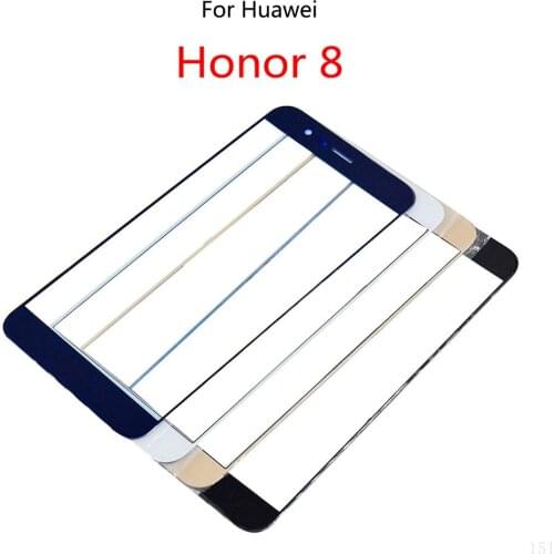 Touch Screen Front Glass Panel For Huawei Honor 8 LCD Display Front Glass Lens