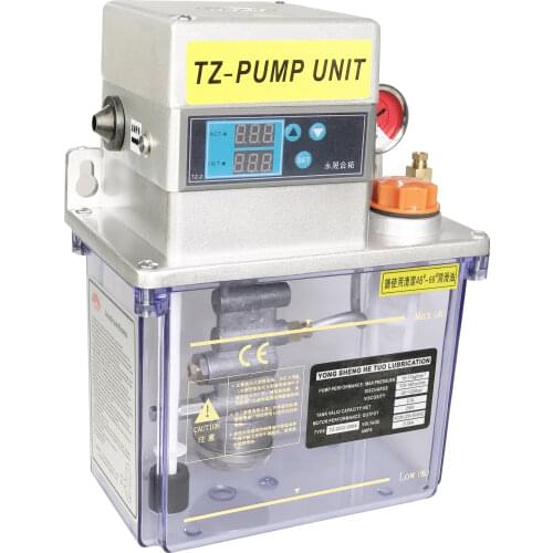 CE electric lubrication oil pump gear lubricator lubricating unit pressure relief valve 2L 110V TZ2231-200X