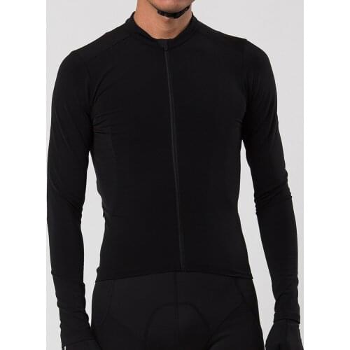 2021 Best SPEXCEL Newst Top Quality Unisex Pro Aero Thermal Fleece Cycling Jersey Long Sleeve Winter Brushing Inner With Seamles