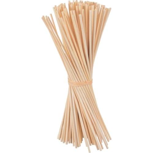 30pcs/100pcs Natural Reed Fragrance Aroma Oil Diffuser Rattan Rod Sticks Fragrance Home Decor Mayitr