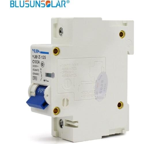 1P 100A 220V DC Circuit Breaker ( DC MCB Mini Circuit breaker ) FOR PV ( Solar ) system