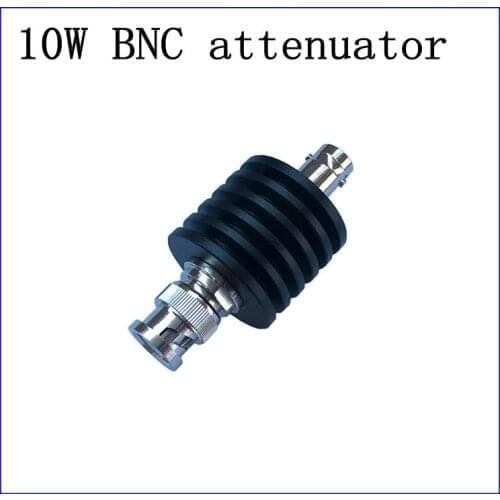 Free shipping 10W BNC-JK rf attenuator , DC-4G 50ohm 1db,2db.3db,5db,6db,10db,15db,20,30db 40db.50db