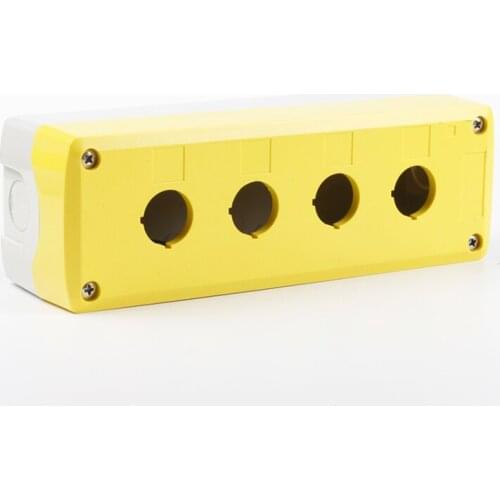 Buuton box for four hole IP65 GOB-4A-YW Suitable for harsh environment