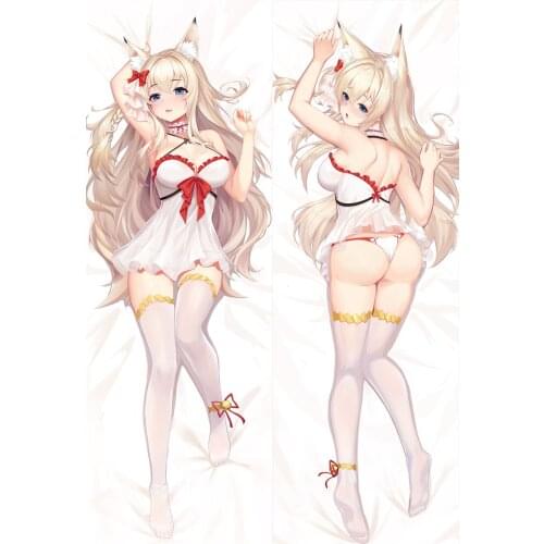 Dakimakura Anime Bronya cat ears Double-sided Print Life-size Body Pillow