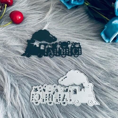 Baby children train toy Metal Cutting Dies DIY Scrapbook Paper Cards Embossed Decorative Craft Die Cut handmade craft