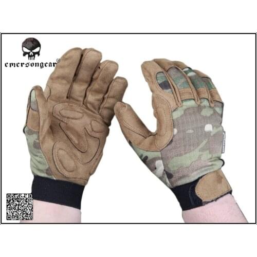 Emersongear Tactical Lightweight Camouflage Combat Military Gloves EM5368 Multicam