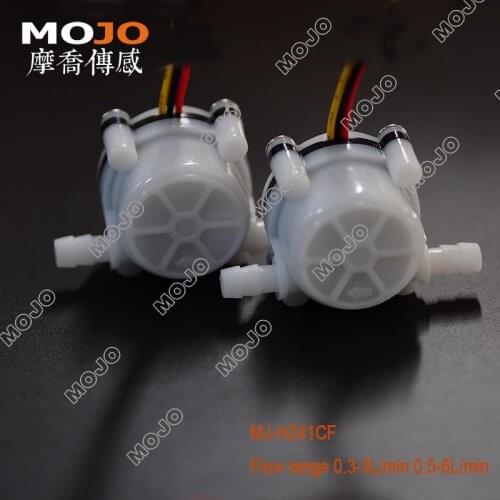 Hall Flow Sensor MJ-HZ41CF 6mm POM Water Dispenser Flow Meter