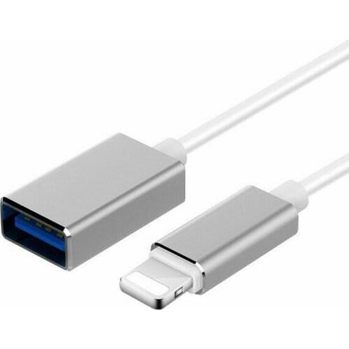 1PCS iOS12 Lightning to USB 3.0 OTG Adapter Cable iPad Mouse Camera Keyboard iPhone