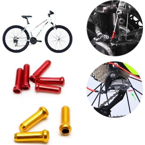 30Pcs set 7Colors Brake Wire End Cap Cable Parts Aluminum MTB Bicycle Bike Line Core Cap Cover Gear Shift Brake Au02 21