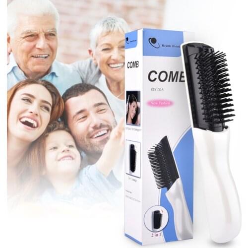Laser Hair Growth Comb Therapy Electric Head Massager Vibration Stop Hair Loss Treatment Promote Grow Brush Product Styling Tool