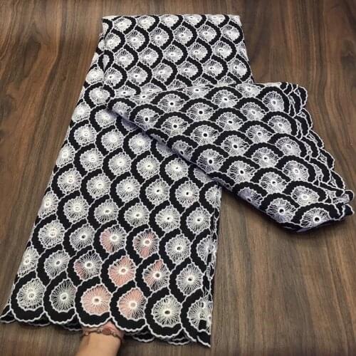 Latest Guipure Cord Lace Embroiderey French African Lace Fabric 2021 High Quality Nigerian Lace Fabrics For Dress J4734