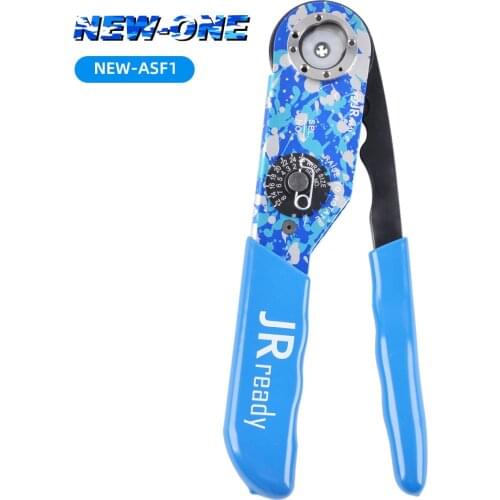 JRready New Product NEW-ASF1 Wire Crimper M22520/1-01 Solid Contact Electrical Connectors Crimping Tool 12-26 AWG