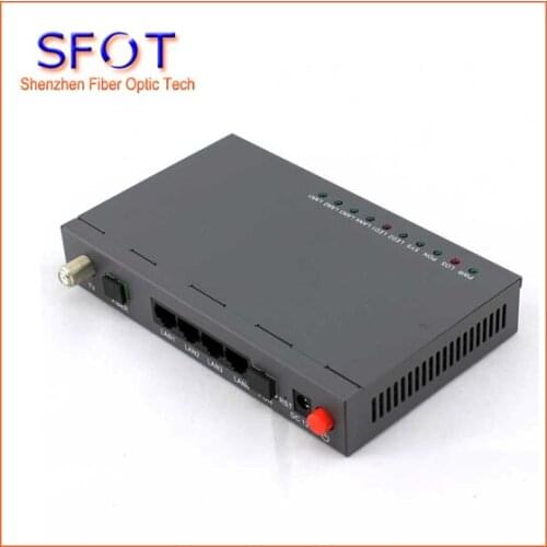 Network Routers Telecom Equipment ONU EPON GEPON ONU ONT,SFOT-4GE+CATV EPON ONU
