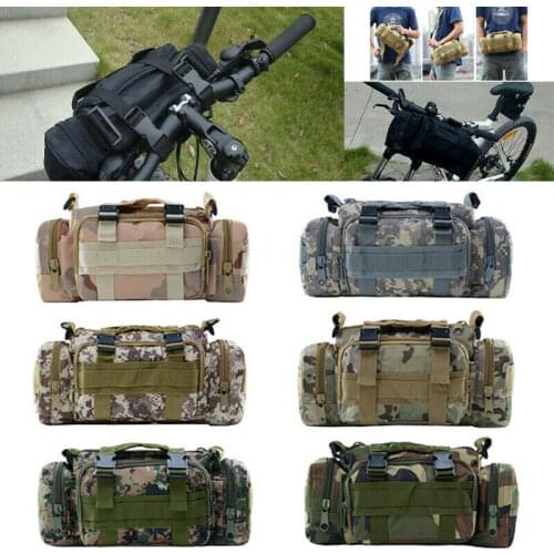 30x18x8cm CyclingBIKE Bicycle Bag Sports Handlebar Bag Waist Bag Shoulder Bag Holder Pouch mtb accessoires 8color High Capacity