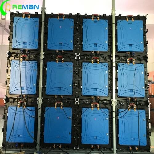 640x640 led display cabinet p10p2.5 outdoor full color movable screen