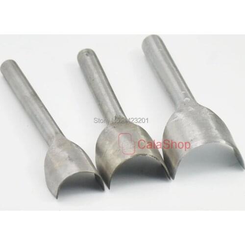 1 Pcs / Lot 20mm 25mm 30mm Leather Craft Tools Belt Strap Wallet End Punch For C shape