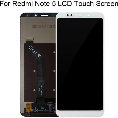 100% Tested For Xiaomi Redmi Note 5 LCD Display Touch Screen Digitizer Assembly Replacement For Redmi Note 5 LCD