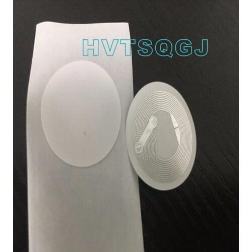 200pcs Free shipping Passive RFID Sticker 13.56MHz MF ULtralight RFID Lable Adhesive Tag NFC Sticker