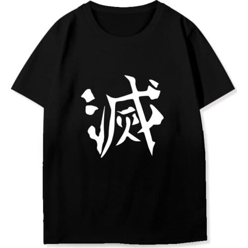 Anime Demon Slayer Kimetsu no Yaiba t shirt plus size tops tees summer tops mens cosplay tshirt streetwear t-shirt boys clothes