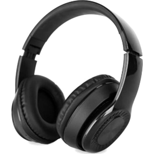 Wireless Over-ear Headphone Foldable Stereo Earphone Headset w/ Microphone Support BT connection / TF Card Aux-in music playing