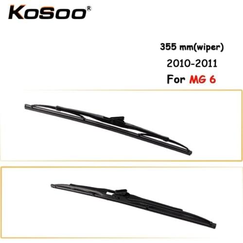 KOSOO Auto Rear Car Wiper Blade For MG 6,355mm 2010-2011 Rear Window Windshield Wiper Blades Arm,Car Accessories Styling