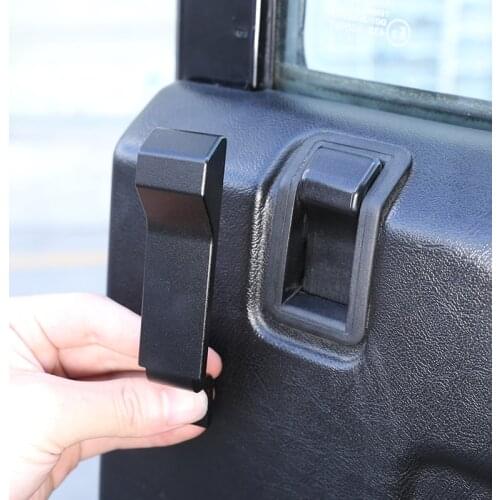 For Land Rover Defender 90 110 130 2004-2018 Aluminum Car Internal door latch handle decoration cover Defender Auto Accessories