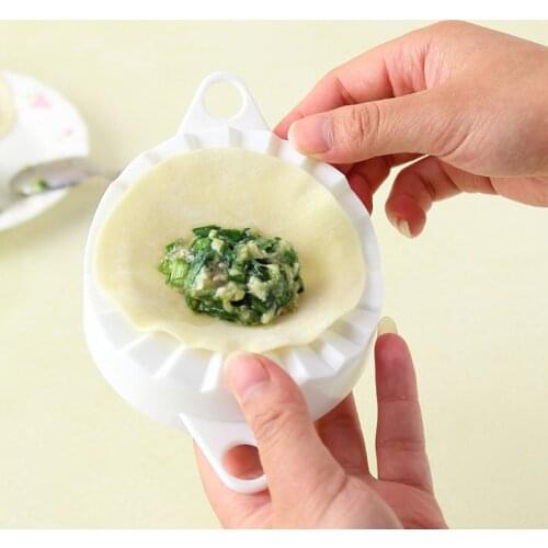 NEW 7CM/8CM/10CM Kitchen Dumpling Molds plastic Dough Press Dumpling Pie Ravioli Mould Cooking Pastry Chinese Food Jiaozi Maker