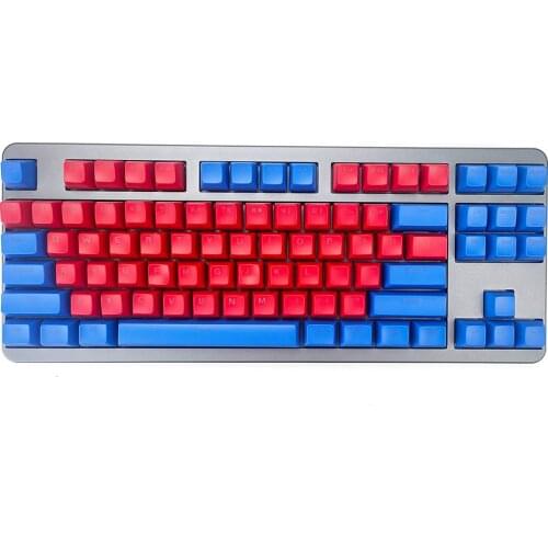 IDOBAO Two-color injection molded keycap ABS 104 108 shines through mechanical keyboard