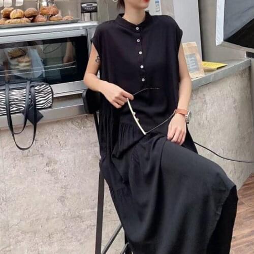 KOROBOV Summer Dresses With Buttons