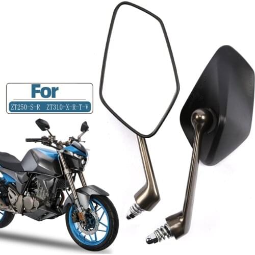 8mm Motorcycle Rearview Mirrors,For ZONTES 310 ZT250-S-R ZT310-X-R-T-V,Rear View Mirrors Back Side