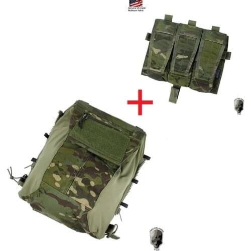 TMC3453-MCTP New AVS JPC2.0 Tactical Vest Multicam ZIP PANEL Back Pack Vest Bag Pouch CAG Matching