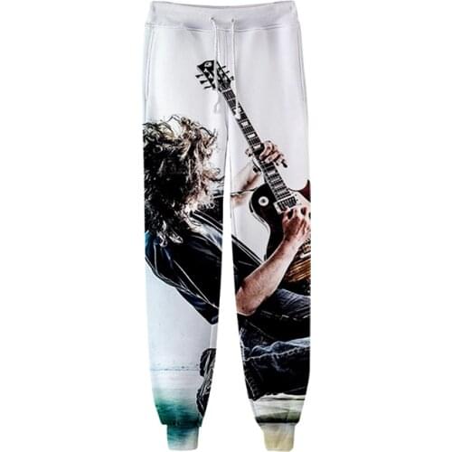 New Fashion Music Electric Tone Guitar Print 3d Jogger Harem Pant Casual Men Women Long Loose Trousers Fitness Pants Sweatpants