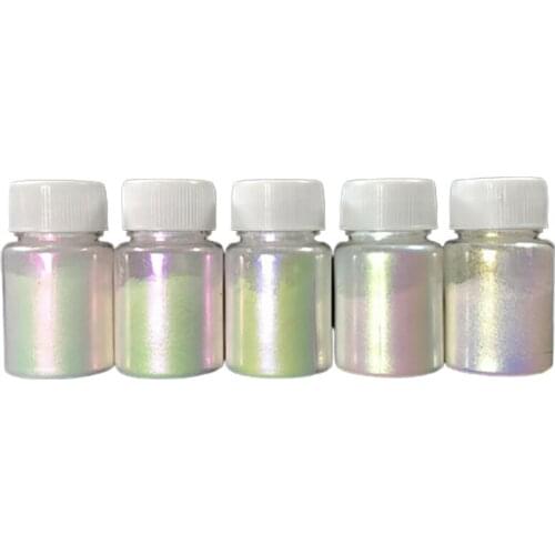 10g Car Chameleon Pigment Acrylic Paint Powder Coating Dye Paint Coating Auto Accessorie Decoration Craft Nail Painting Supplies