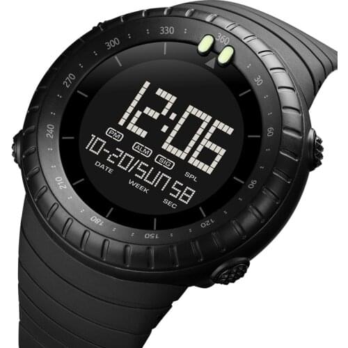 Skmei Multifunctional Waterproof Sports Mens Fashion Outdoor Watch Display Luminous Electronic atch 1992