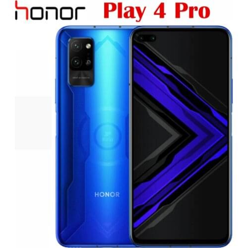 Original New Official Honor Play 4 Pro 5G Smartphone Kirin 990 6.57inch 40MP Camera NFC Optical Zoom 3X 4200mah 40W Super Charge