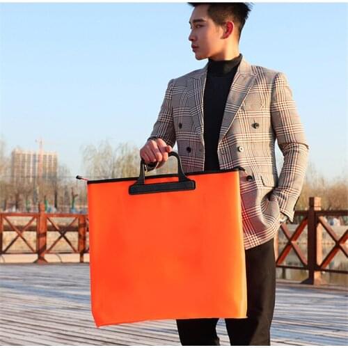 EVA Hand Fishing Bags Waterproof Fish Pouch Thickened Multifunctional Fishing Gear Bag Folding Fishing Bag