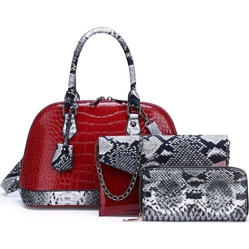 3 PCS Women Purse Shell Bag Set Crossbody Bag High Quality Bags For Women 2020 Purses And Handbags Luxury Designer Tote Bag New