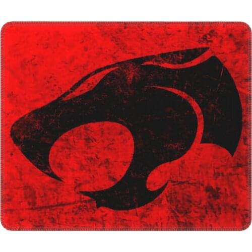 ThunderCats Symbol Novelty Mouse Pad with Locking Edge Soft Mat Rubber Office Home Deco Mat