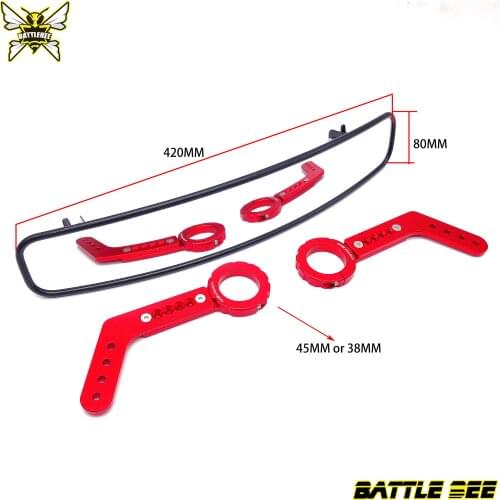 Universal For UTV 45mm /1.75" 38mm /1.5"Roll Bar Cage Rearview Center Mirror ATV Racing Wide Angle Convex Rear View Mirrors