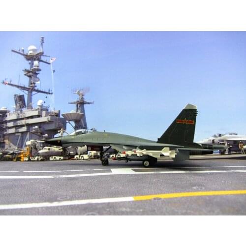 Zhuhai airshow 32 cm J-11 fighter aircraft model Su-27 1:72 simulation model China Air Force of the CPLA Alloy Model