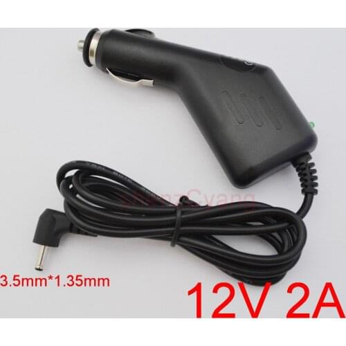 1pcs High-quality 12v 2A DC 3.5mm Car Charger Power Supply Cable for Indic8tor Talex Lite Radar Car Charger Power Supply