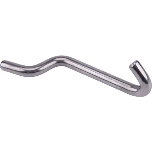 13.8 cm Car Interior Tailgate Tail Locker Extender Air Vent Lock Latch Standoff Silver Metal Fit For VW T4 T5 T6