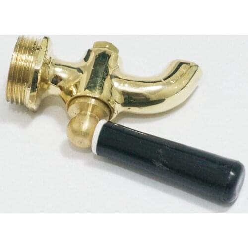 3/4" BSP Male Thread Connection Small-Type Hot water tap antique brass one handle faucet cock For tea-furnace water boiler