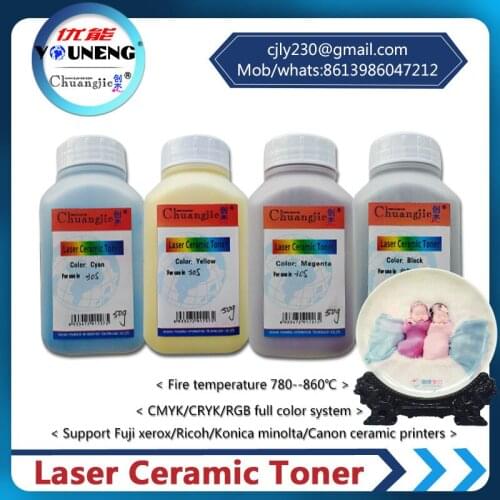 4 Colors/set Toner Powder Compatible For xerox 6510 6500 215 color copier CMYK 100g/color 400g